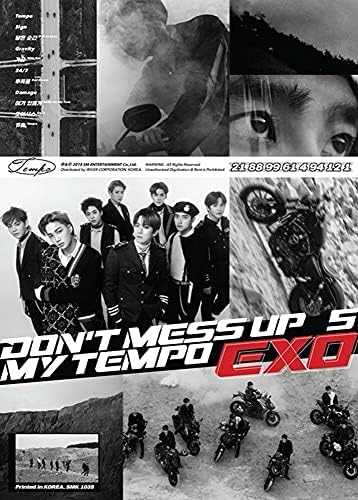 אלבום k-pop exo 5 [אל תתעסקו בקצב שלי] אקראי. CD+Photobook+Photocard אטום